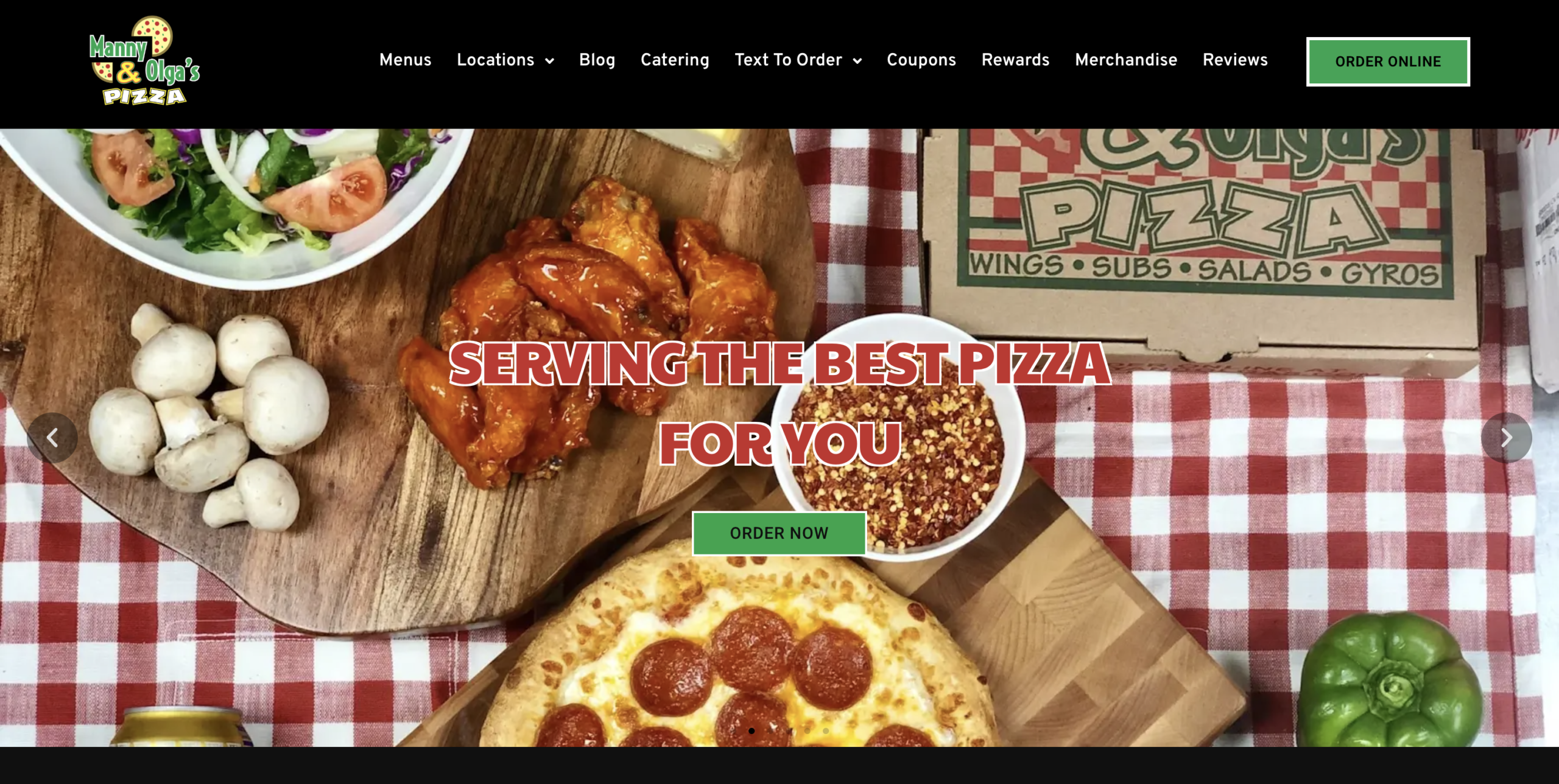 Manny & Olga's website