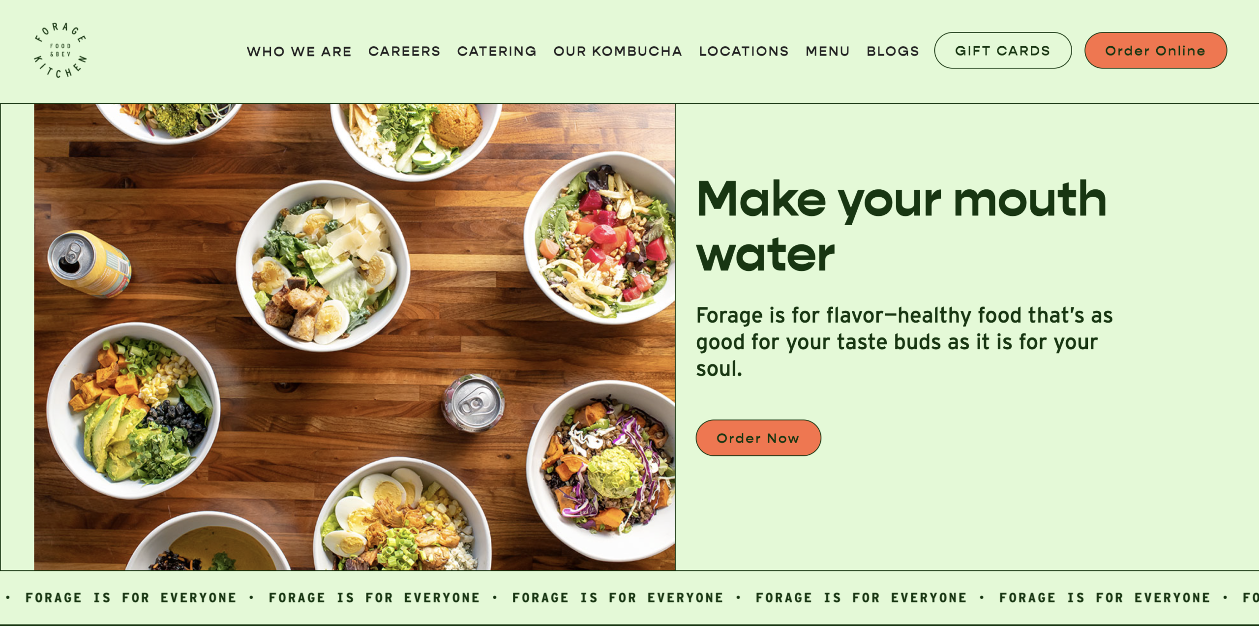 Eat Forage website