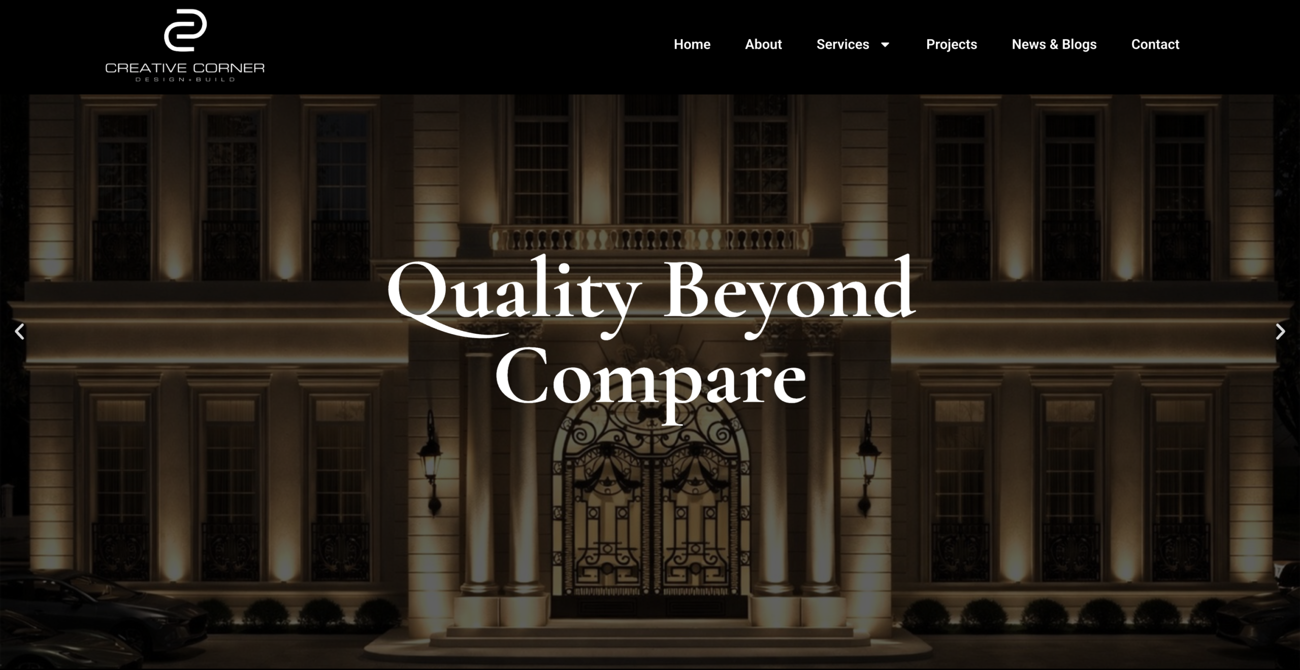 Creative Corner DXB website