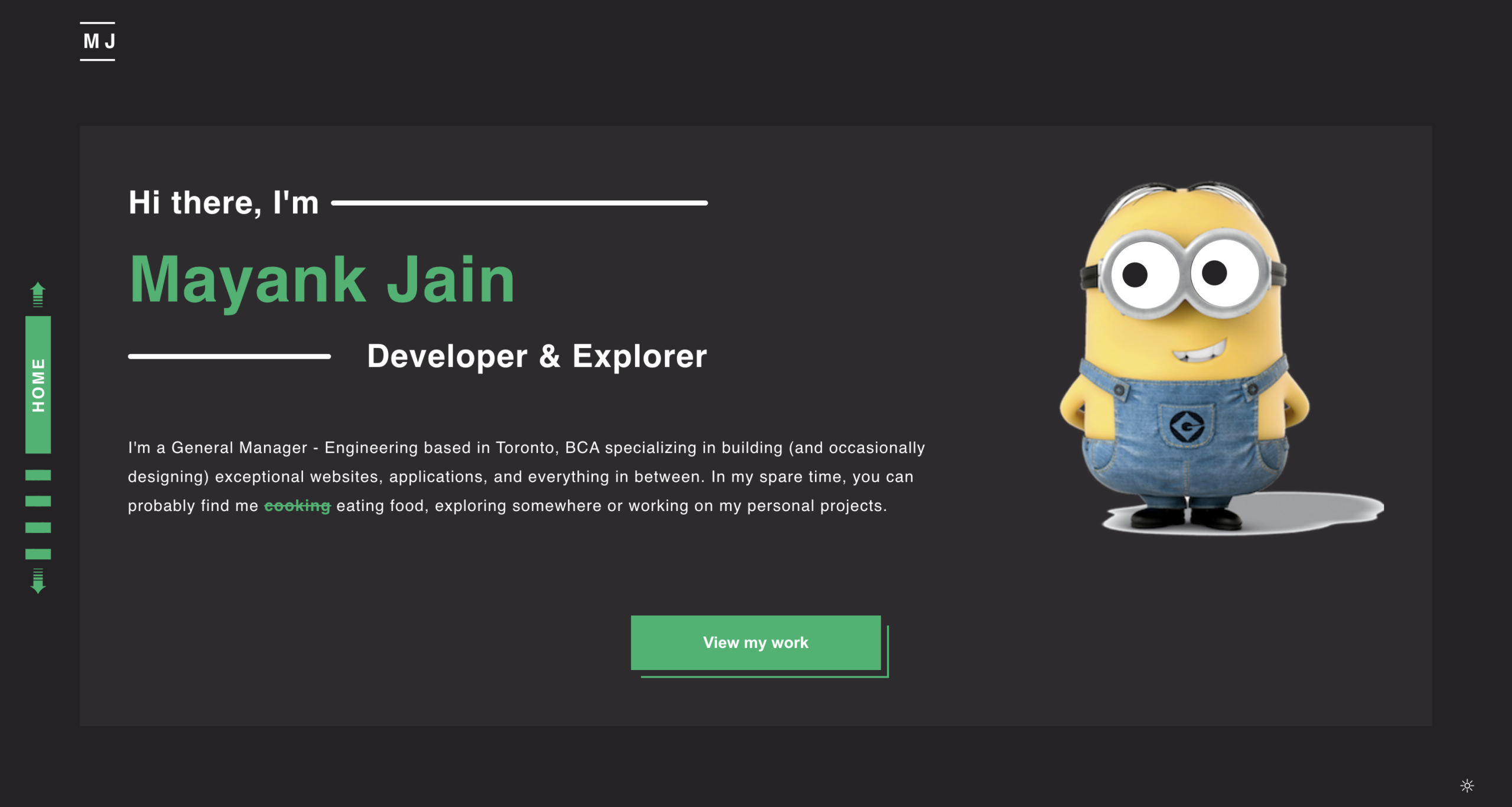 Mayank Jain website